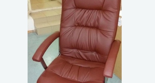 Обтяжка офисного кресла. Снежинск